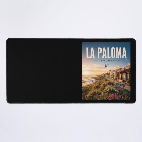 Item preview, La Paloma Rocha Uruguay Coastal Poster designed and sold by Tienda-Vane.
