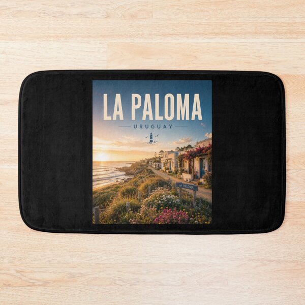 Item preview, La Paloma Rocha Uruguay Coastal Poster designed and sold by Tienda-Vane.