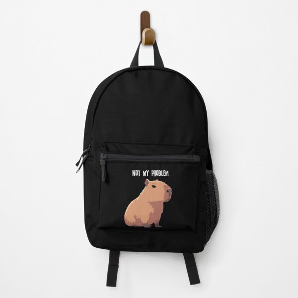 Item preview, Not My Problem Capybara | Unbothered Animal Quote designed and sold by Anya86.
