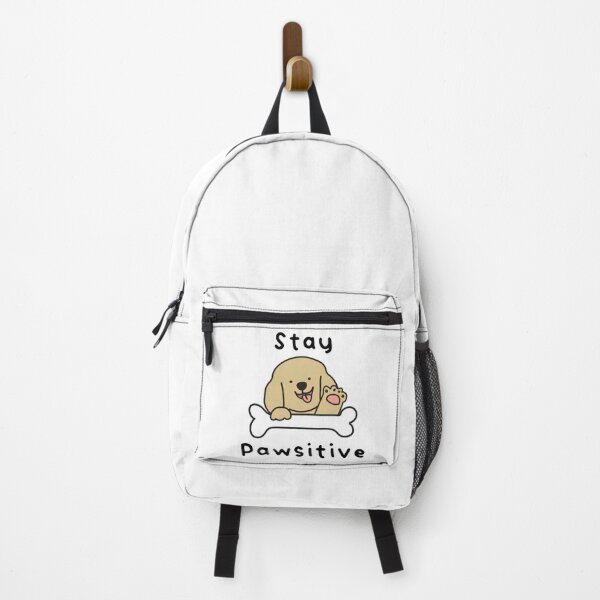 Item preview, Stay Pawsitive | Cute Dog Illustration with Positive Quote designed and sold by VividMorphk.