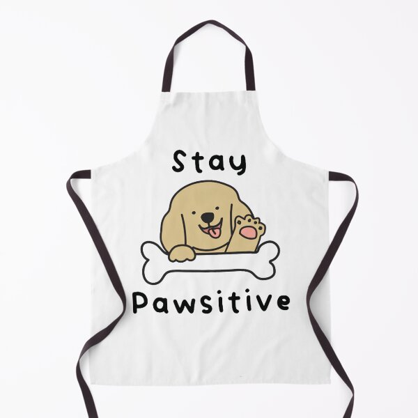 Item preview, Stay Pawsitive | Cute Dog Illustration with Positive Quote designed and sold by VividMorphk.