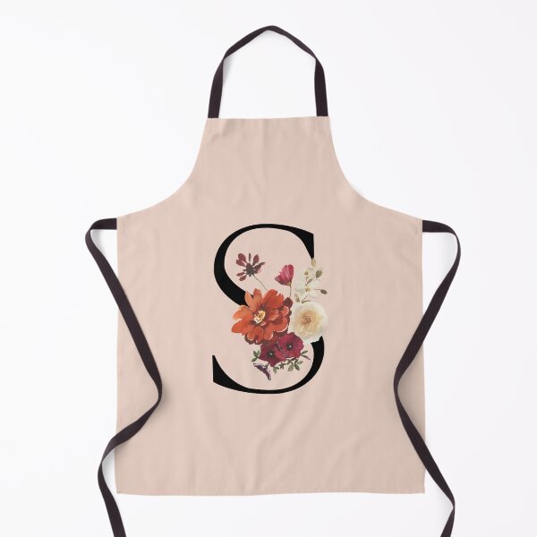 Item preview, Letter S Vintage Florals designed and sold by WildAliceArt.