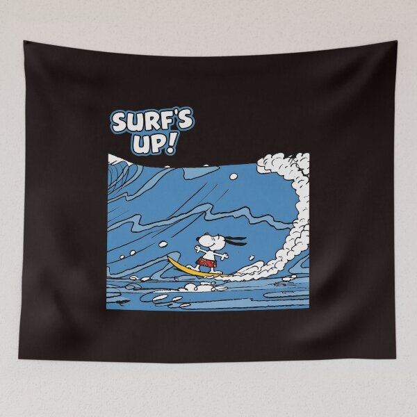 Item preview, Cartoon Dog Riding Ocean Wave Vacation designed and sold by SATA-9TALA.