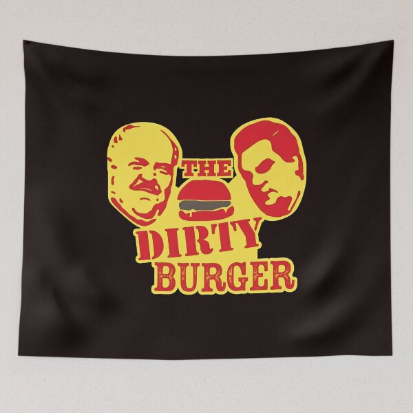 Item preview, Graphic Food Duo Burger Illustration designed and sold by SATA-9TALA.