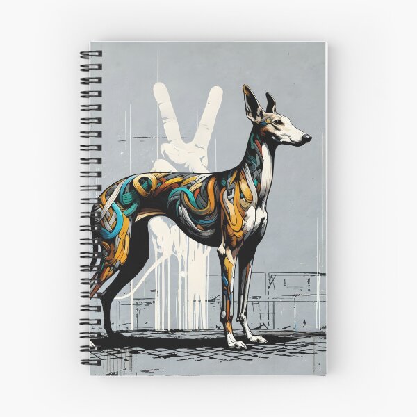 Item preview, GALOGO - Street Variations - Galgo Stencil_No4 designed and sold by GALOGO – Art for Sighthounds & Animal Welfare.