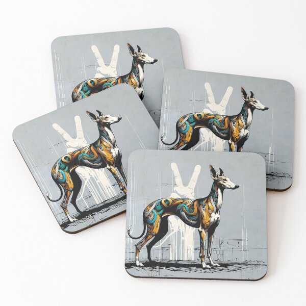 Item preview, GALOGO - Street Variations - Galgo Stencil_No4 designed and sold by GALOGO – Art for Sighthounds & Animal Welfare.