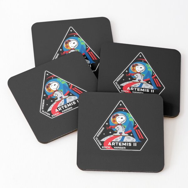 Item preview, Space Mission Beagle Astronaut Patch Style designed and sold by AnthorCenteno.