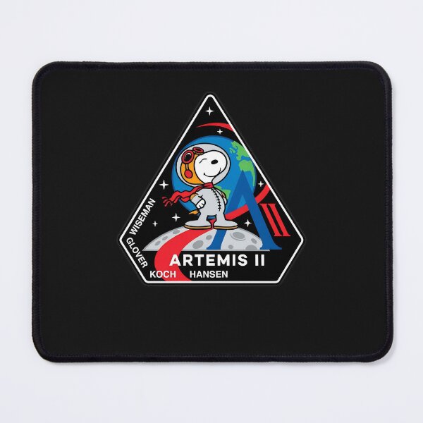 Item preview, Space Mission Beagle Astronaut Patch Style designed and sold by AnthorCenteno.