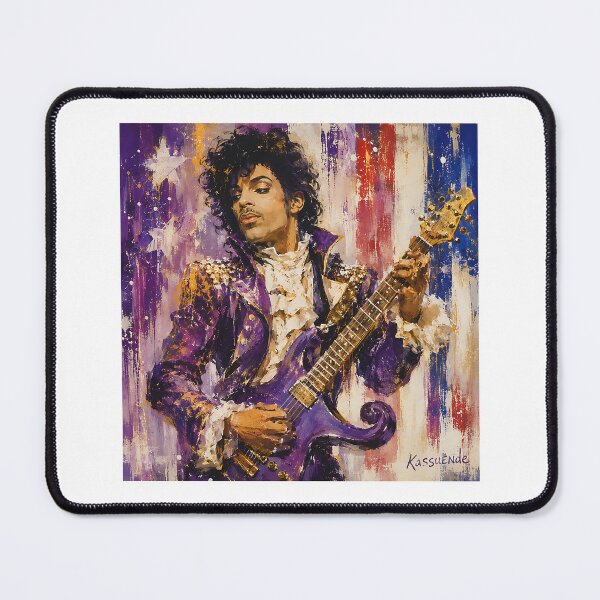 Item preview, Purple Reign Forever | Prince Pop Art Portrait designed and sold by ArtistrySky.