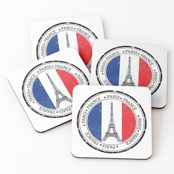 Item preview, Paris France Vintage Stamp designed and sold by PixorStudio.