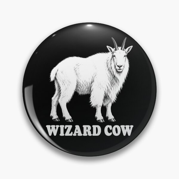 Item preview, Wizard Cow Goat Mislabel Humor designed and sold by Victor Shadehorn.