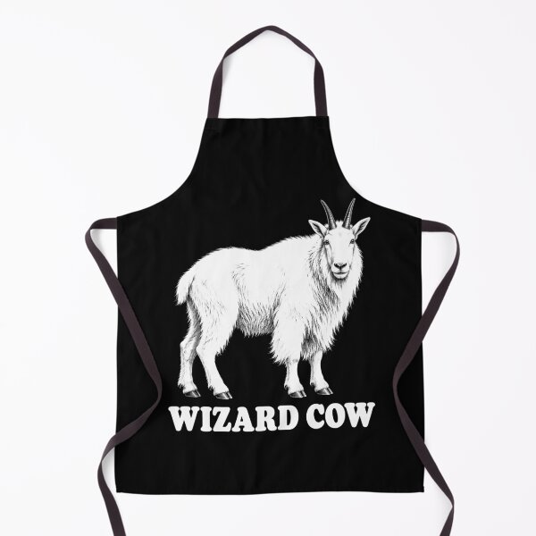 Item preview, Wizard Cow Goat Mislabel Humor designed and sold by Victor Shadehorn.