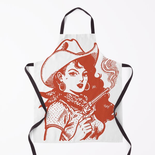 Item preview, Western Cowgirl Pinup Red Vintage Rodeo designed and sold by trajeado14.