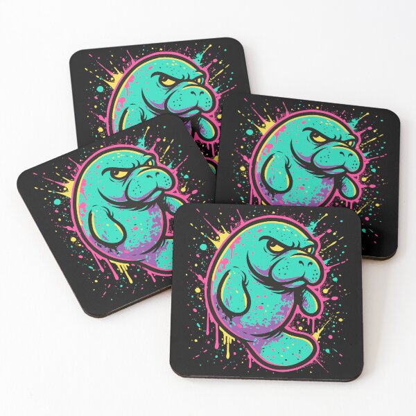 Item preview, Graffiti Manatee designed and sold by Ghost on Toast.