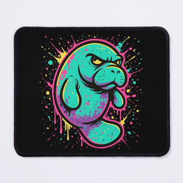 Item preview, Graffiti Manatee designed and sold by Ghost on Toast.