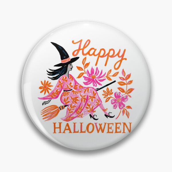Item preview, Happy Halloween Witch | Cute Preppy Halloween Aesthetic Design designed and sold by ThePreppyArtist.
