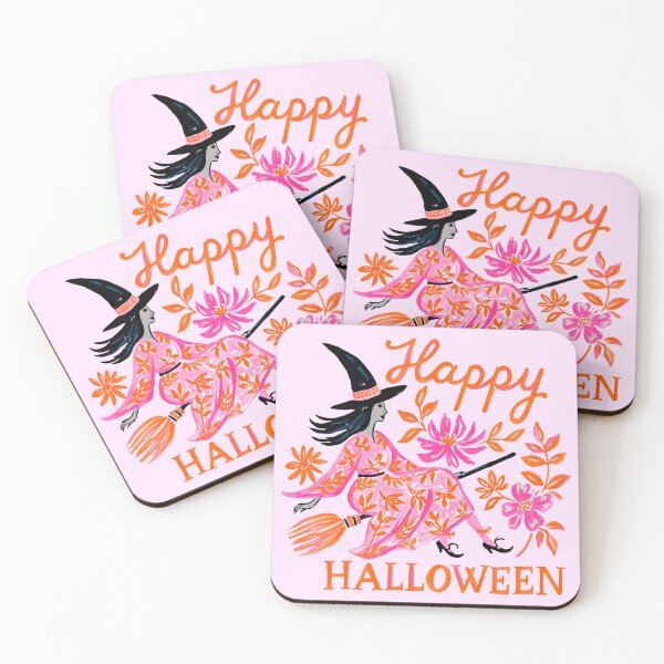 Item preview, Happy Halloween Witch | Cute Preppy Halloween Aesthetic Design designed and sold by ThePreppyArtist.