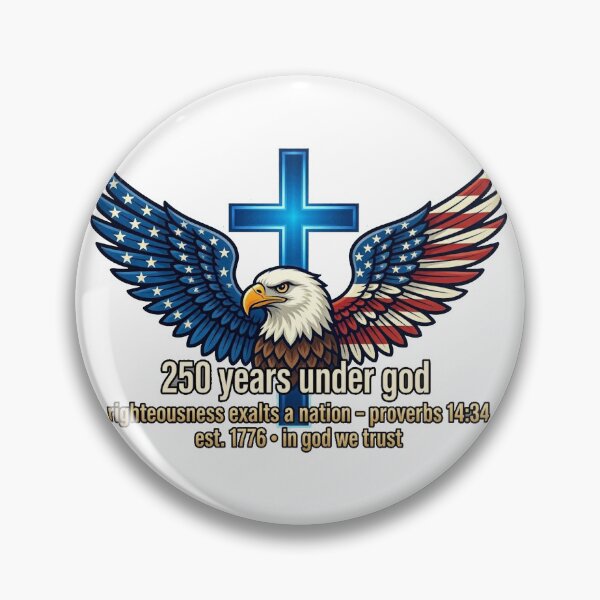 Item preview, Patriotic Eagle and Cross Design   designed and sold by CreationLens.
