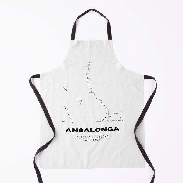 Item preview, Ansalonga Andorra Minimalist Map Art Print designed and sold by RM-Journey.