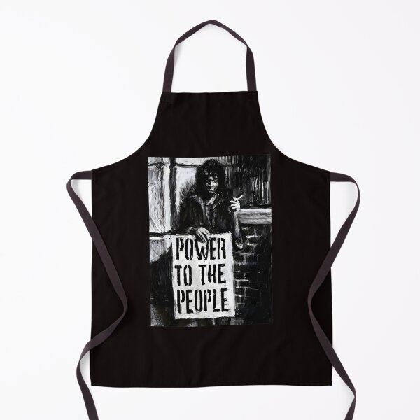 Item preview, Gritty B&W Power To The People designed and sold by BLACK-omerta.