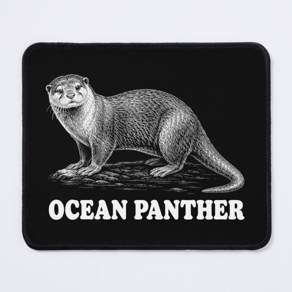 Item preview, Ocean Panther Otter Mislabel Humor designed and sold by Victor Shadehorn.