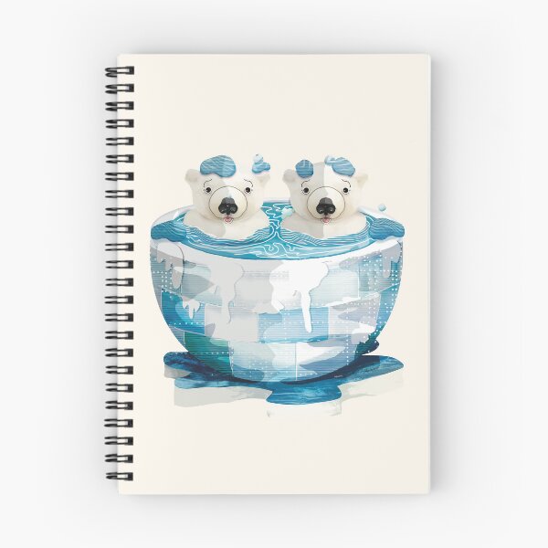 Item preview, Cold Plunge Ice Bath Polar Bears designed and sold by Karin Taylor.
