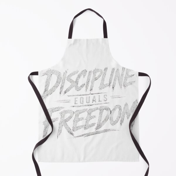 Item preview, Discipline Equals Freedom Motivational Brush Typography | Inspirational Gym & Mindset Quote designed and sold by Diesel outlaw .