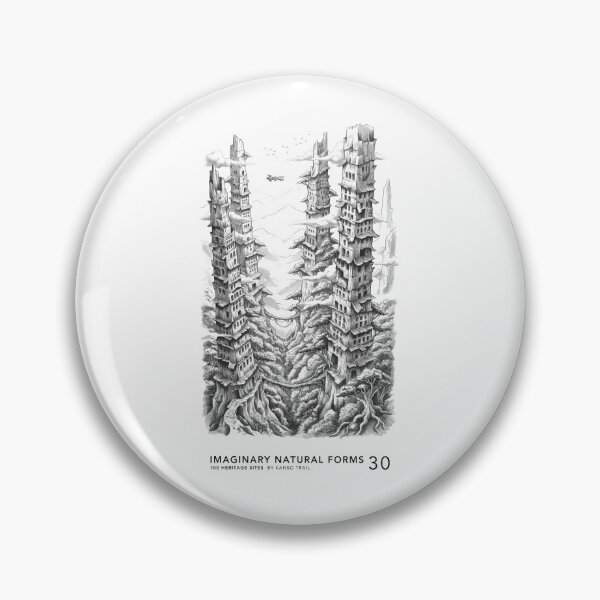Item preview, IMAGINARY NATURAL FORMS — 100 HERITAGE SITES 30 designed and sold by KansoTrail.