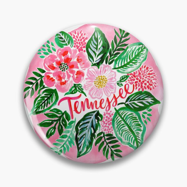 Item preview, Tennessee Floral | Cute Preppy Tennessee State Aesthetic Design designed and sold by ThePreppyArtist.