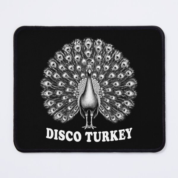 Item preview, Disco Turkey Peacock Mislabel Humor designed and sold by Victor Shadehorn.