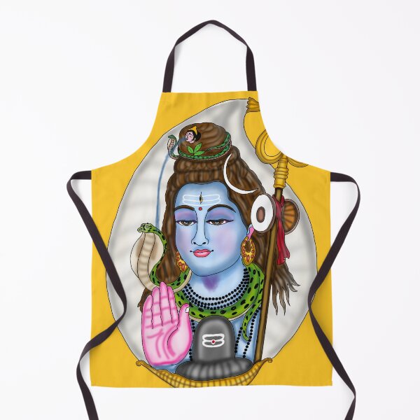 Item preview, Lord Shiva Artwork | Divine Mahadev Digital Painting | Hindu Spiritual Art designed and sold by Harshit_Digital_Arts.