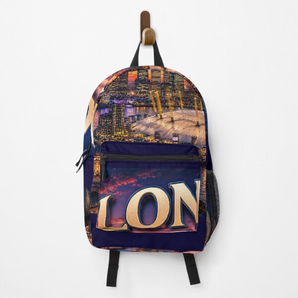 Item preview, MAIN TITLE: London City Skyline & Iconic Concert Arena Venue – Twilight Edition designed and sold by globetrottergfx.