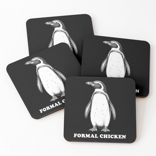 Item preview, Formal Chicken Penguin Mislabel Humor designed and sold by Victor Shadehorn.