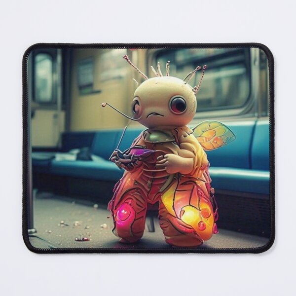 Item preview, Mothlike Subway Creature designed and sold by CuriousEcho.