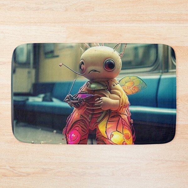 Item preview, Mothlike Subway Creature designed and sold by CuriousEcho.