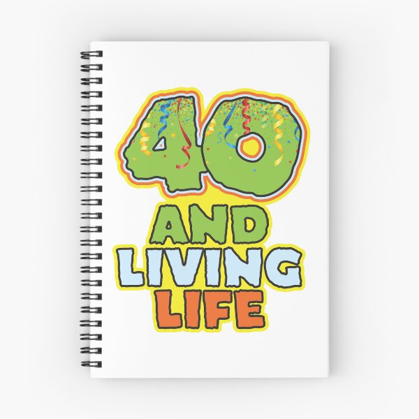 Item preview, 40 and Living Life - Funny 40th Birthday Celebration designed and sold by PCStudio57.