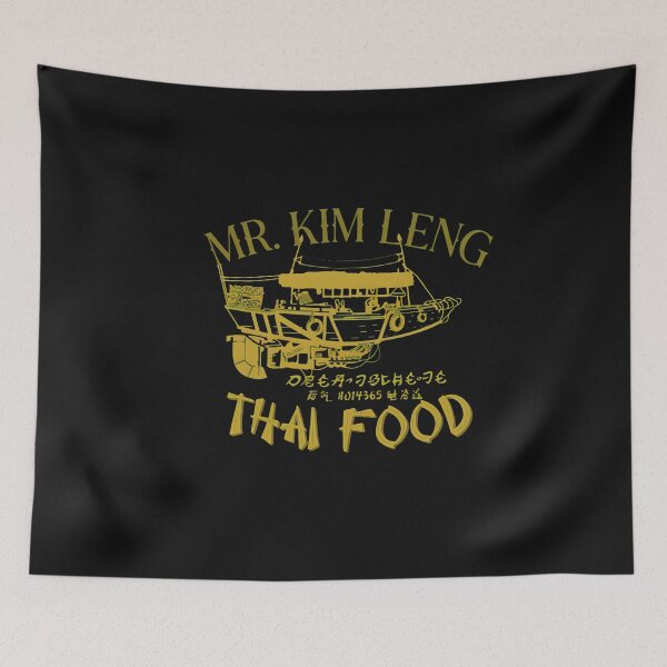 Item preview, Retro Thai Food Mister Kim Leng Vessel Art designed and sold by DanasGayagor.