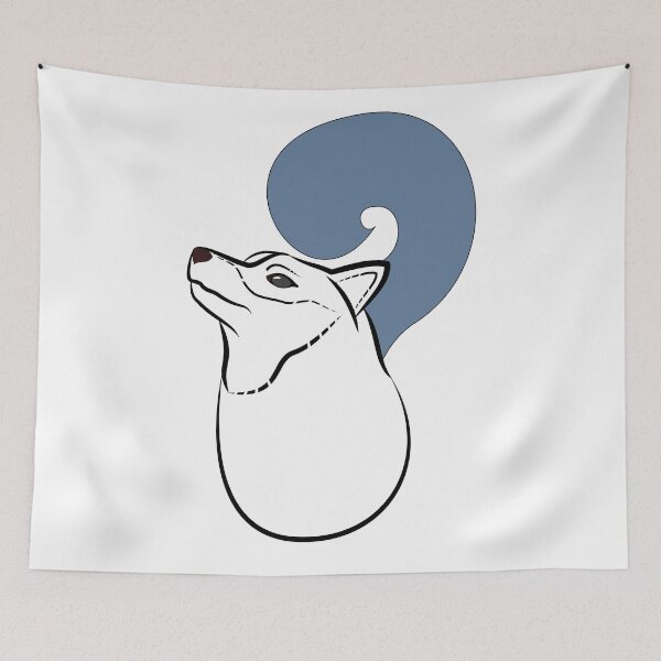Item preview, Shiba Inu Sumi-e (Japanese ink painting) "HANADA" designed and sold by ShibaCruise-On.