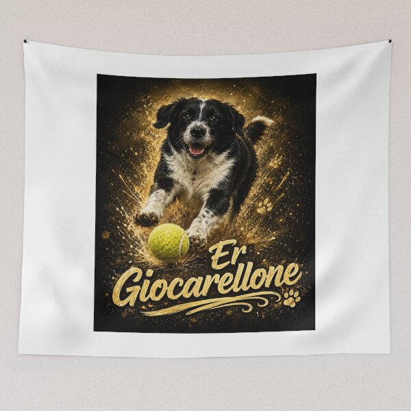 Item preview, King The Playful Dog – Er Giocarellone designed and sold by RipantinaFantasy .