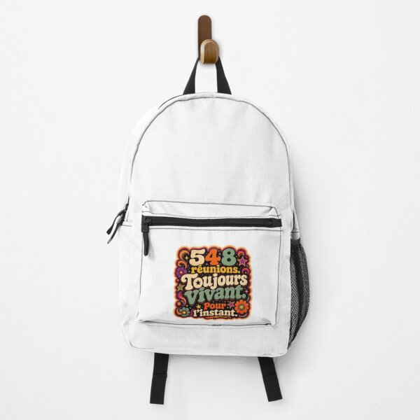 Item preview, 548 meetings. Still alive. For now. – Funky office humor. designed and sold by Eric Sintès.