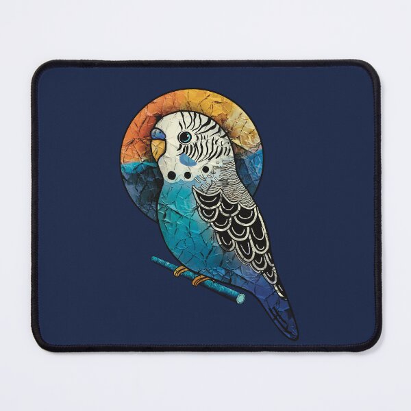 Item preview, Wild Blue Budgerigar designed and sold by Karin Taylor.