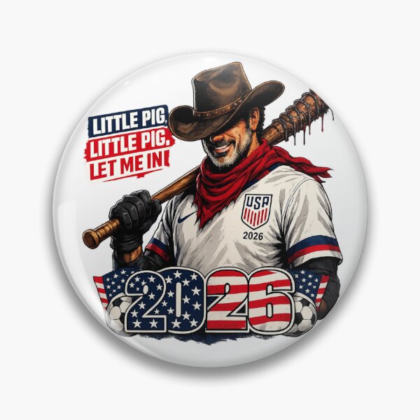 Item preview, USA Soccer 2026 Football Badass Cowboy Fan designed and sold by ox prints.