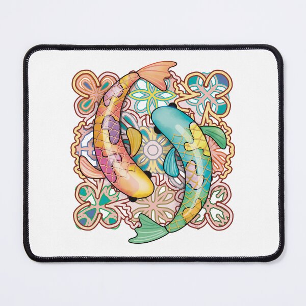 Item preview, Koi Fish Pond Paradigm Yin Yang Mandala designed and sold by Karin Taylor.
