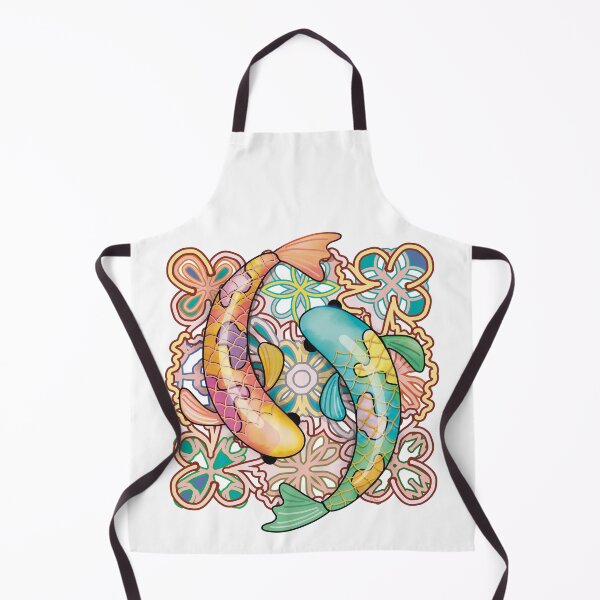 Item preview, Koi Fish Pond Paradigm Yin Yang Mandala designed and sold by Karin Taylor.