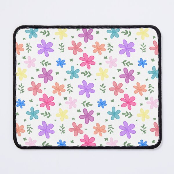 Item preview, Pastel Retro Flower Seamless Pattern designed and sold by Happy Little Repeats.