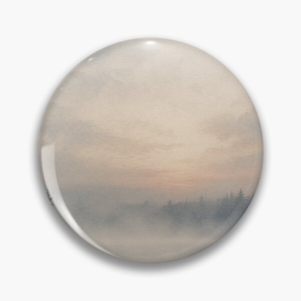 Item preview, Misty Dawn Lake Reflection Wall Art Print – Japandi Japanese Sumi-e Poster, Foggy Morning Water, Zen Minimalist Decor, Soft Sunrise Glow, Made by Japanese Artist in Japan designed and sold by SereniBloom.