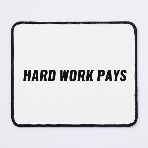 Item preview, HARD WORK PAYS – Motivational USA Tee | Uncle Jichuan designed and sold by Uncle-Jichuan.