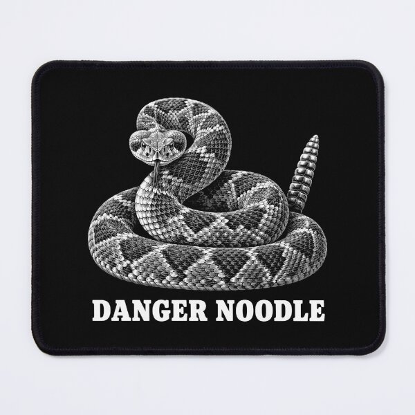 Item preview, Danger Noodle Rattlesnake Humor designed and sold by Victor Shadehorn.