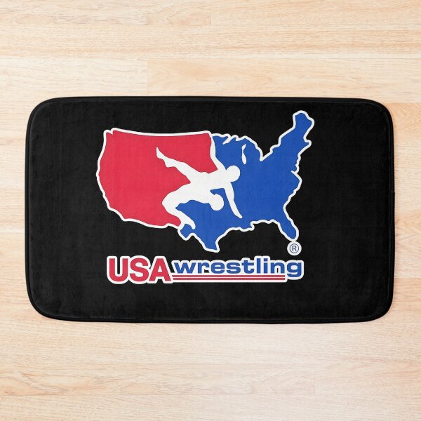 Item preview, Patriotic American Mat Sport Emblem designed and sold by FAN-TO-MANDALA.