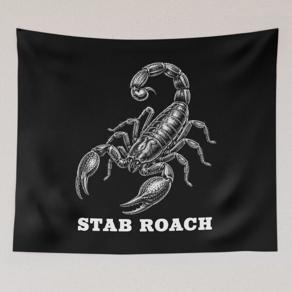 Item preview, Stab Roach Scorpion Mislabel Humor designed and sold by Victor Shadehorn.